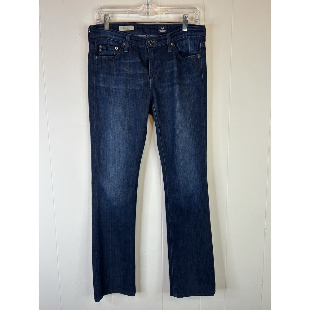 AG Adriano Goldschmied The Ballad Slim Boot Jeans Dark Wash Size 28R USA 261